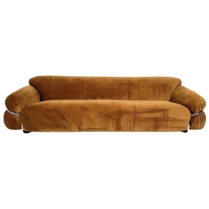Three-Seater Sesann Sofa by Gianfranco Frattini for Cassina, Italy, 1970s