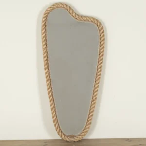 Contemporary French Rope Asymmetric Mirror