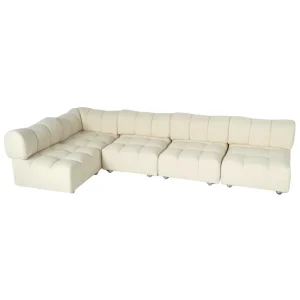 Mid-Century Modern Modular Sofa, Italy, 1970s - New Upholstery