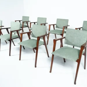 Set of 8 " Luisa" Chair by Franco Albini, Italy, c.1955