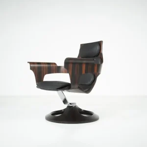 Rare Bell Armchair by Joe Colombo for Benini, Italy
