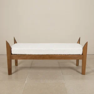 Contemporary Italian Mid-Century Style Bench
