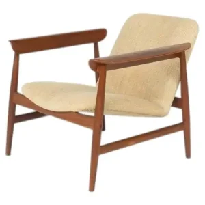 Teak Lounge Chair Mod. BO-118 by Finn Juhl for Bovirke, 1950s