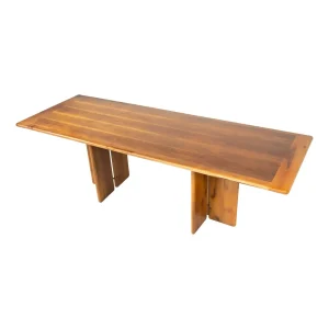 Mid-Century Modern Wooden Dining Table by Ammannati & Vitelli, 1960s