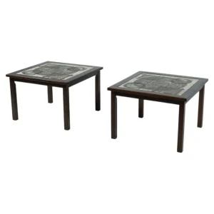 Pair of Danish Side Tables by Ox Art, 1970s