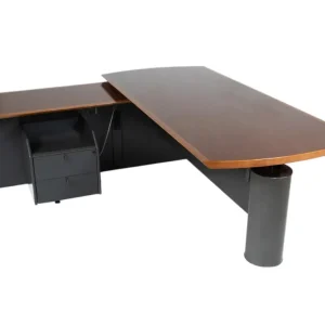 Large Artona Desk by Afra & Tobia Scarpa for Maxalto, 1970s