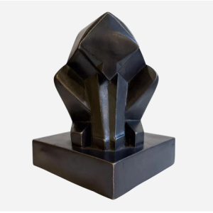 Cubist Sculpture " Monkey" by Jöel Martel, 1935 - Signed