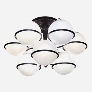 Chandelier Mod. 2042-9 by Gino Sarfatti for Arteluce, Italy, 1960s