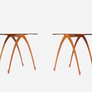 Pair of Stackable Side Tables "Gacela", Oscar Tusquets Blanca for Driade, 1991