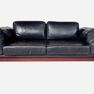 Mid-Century Modern Bastiano Two-Seater Sofa by Tobia Scarpa for Gavina, 1960s